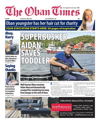 The Oban Times & Lochaber Times issue 27th May 2021