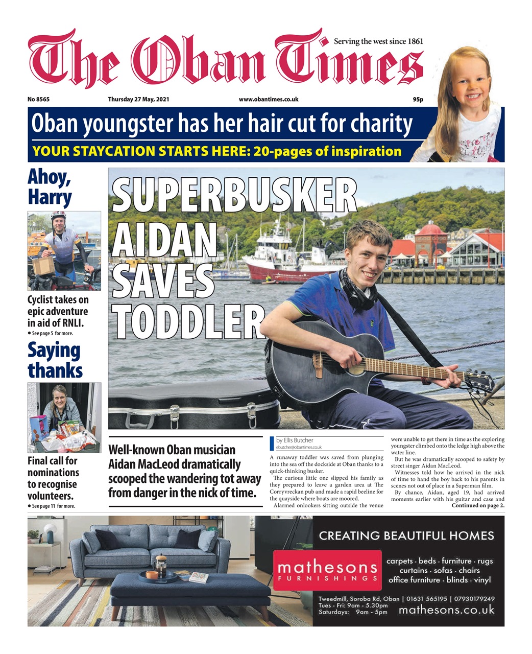 The Oban Times & Lochaber Times Preview Pages