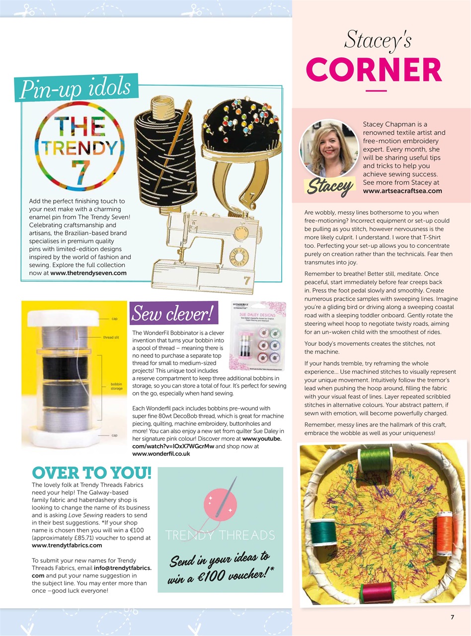 Love Sewing Preview Pages