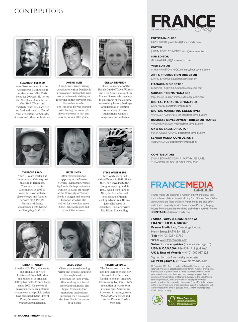 France Today Preview Pages