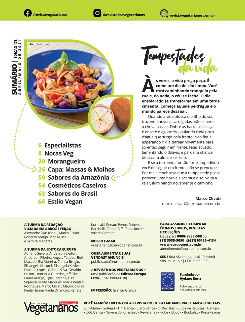 Vegetarianos Preview Pages