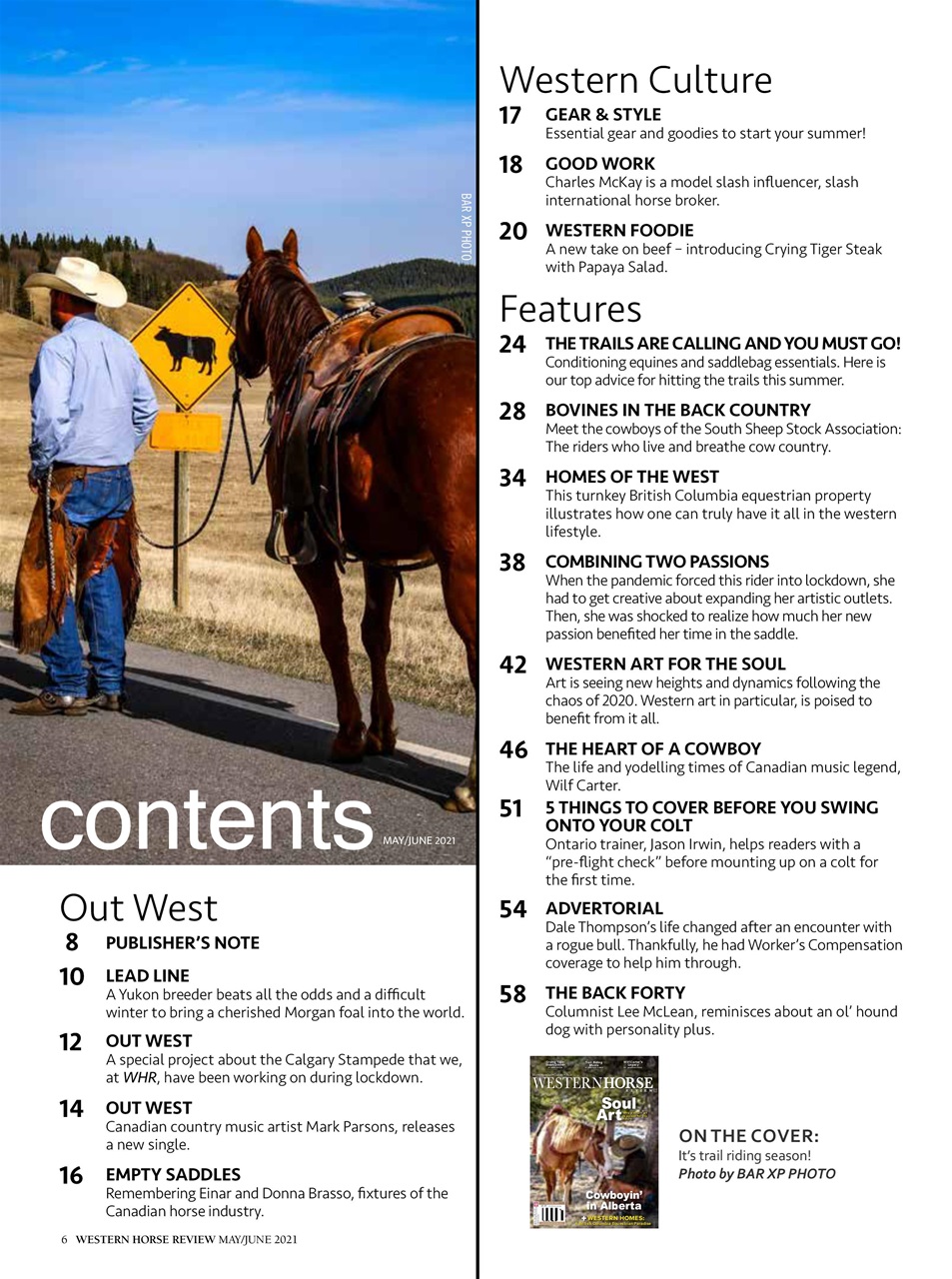 Western Horse Review Preview Pages