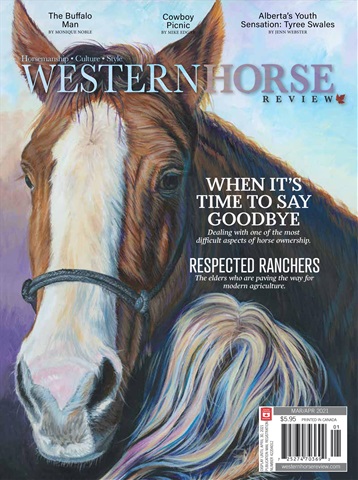Western Horse Review issue March April 2021