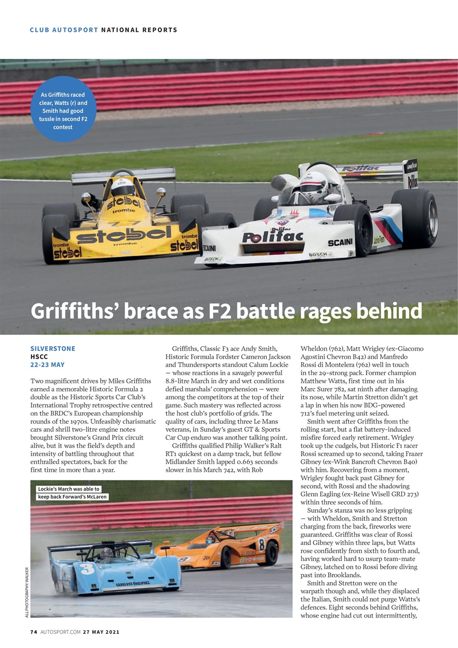 Autosport Preview Pages