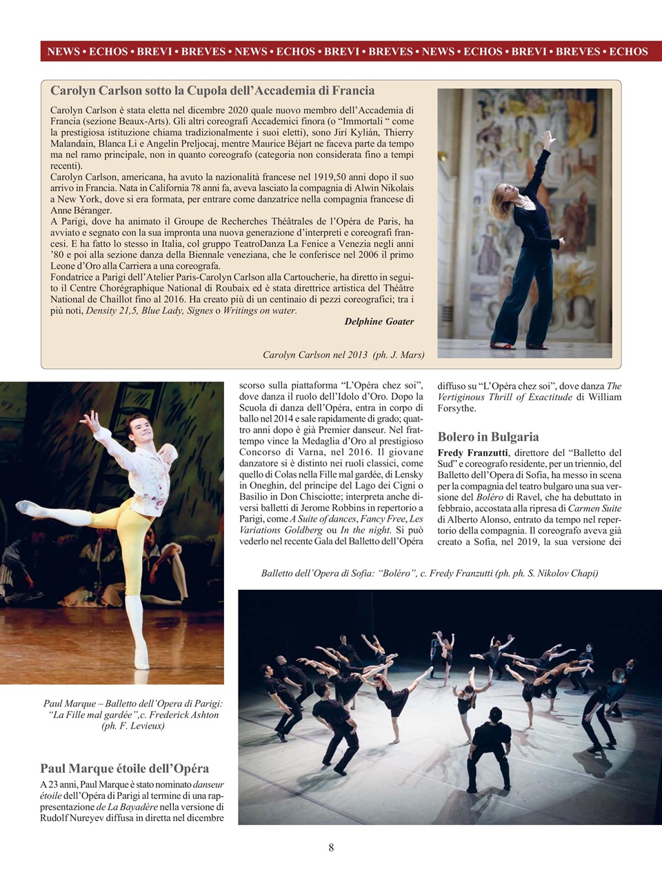 BALLET2000 Edizione Italia Preview Pages