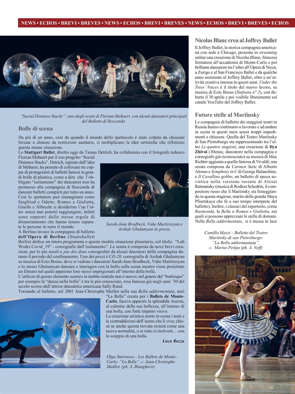 BALLET2000 Edizione Italia Preview Pages