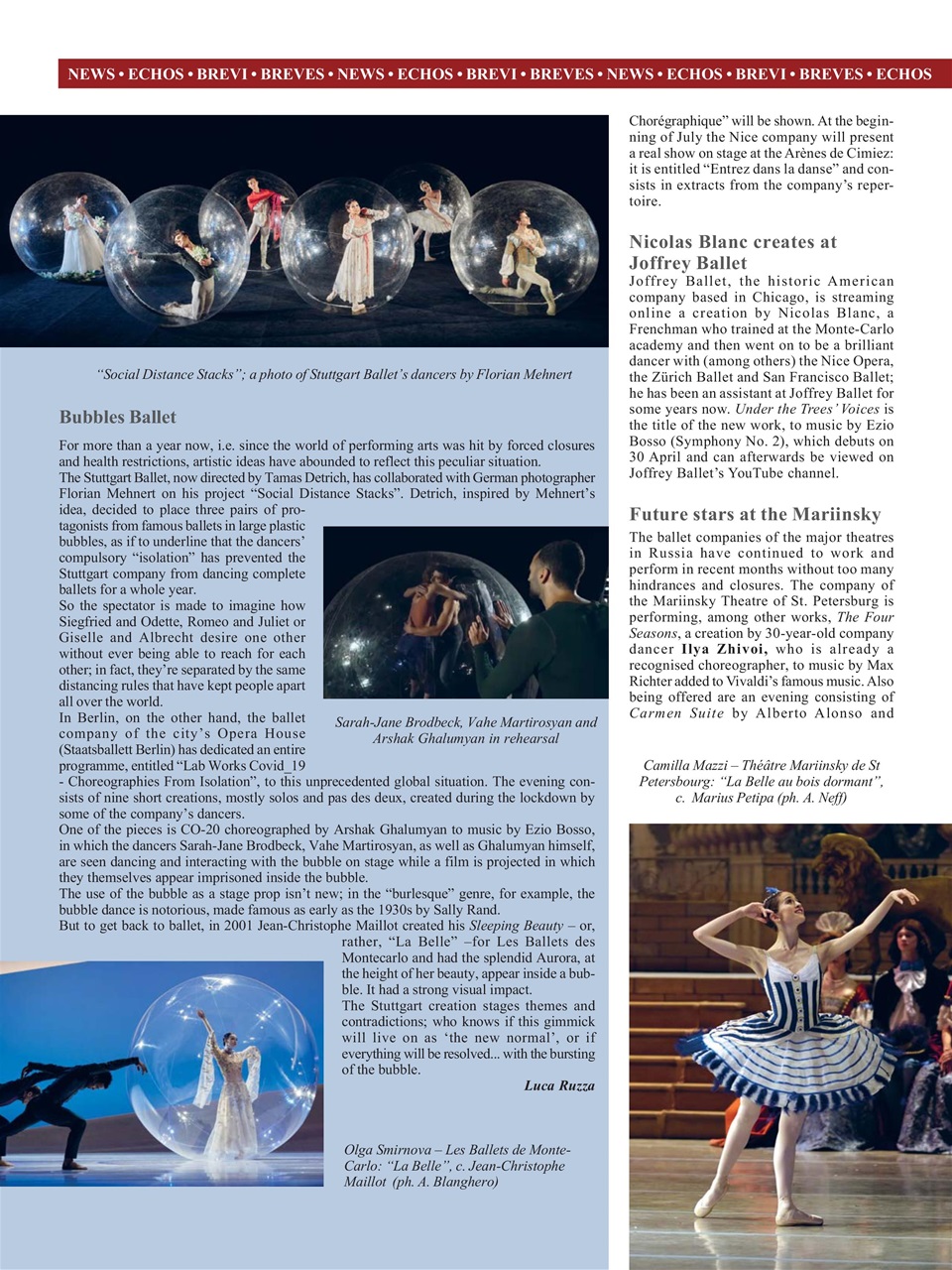 BALLET2000 English Edition Preview Pages