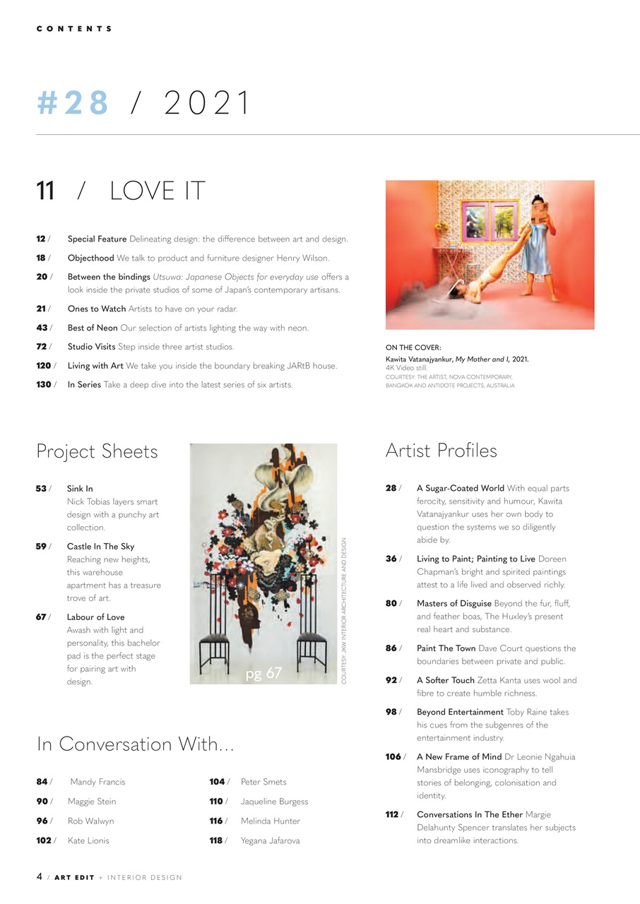 Art Edit Preview Pages