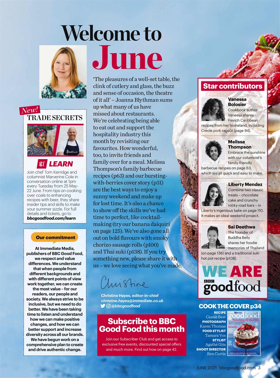 Good Food Magazine Preview Pages