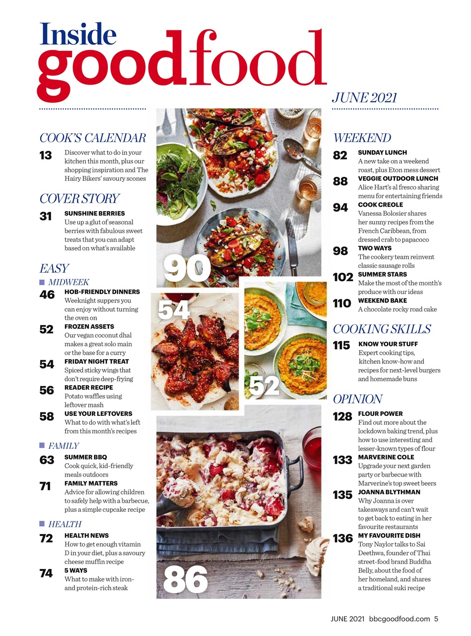 Good Food Magazine Preview Pages