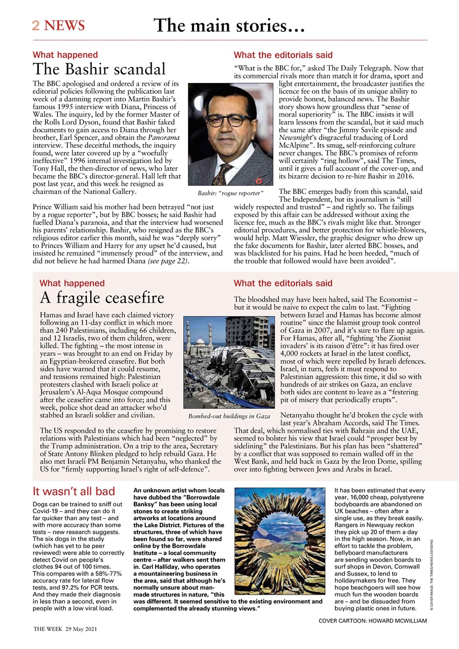 The Week Preview Pages