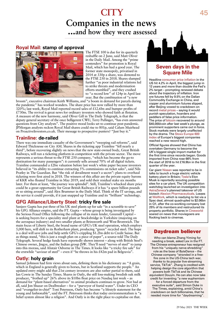 The Week Preview Pages