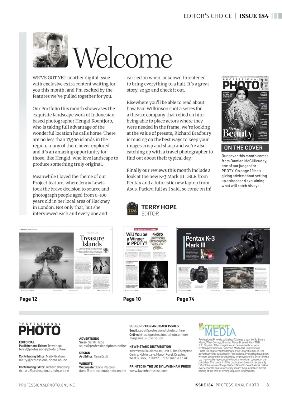 Professional Photo Preview Pages