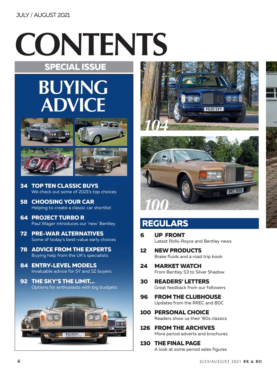 Rolls-Royce & Bentley Driver Preview Pages