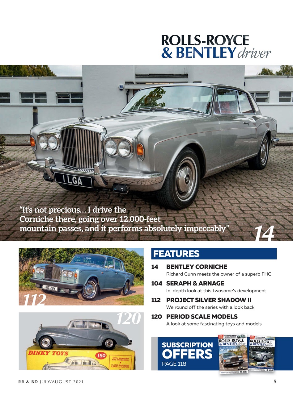 Rolls-Royce & Bentley Driver Preview Pages
