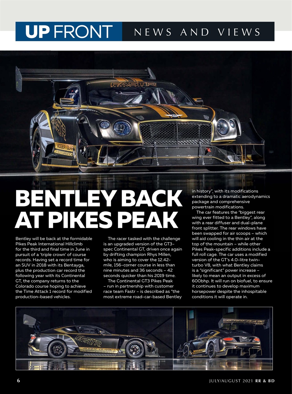 Rolls-Royce & Bentley Driver Preview Pages