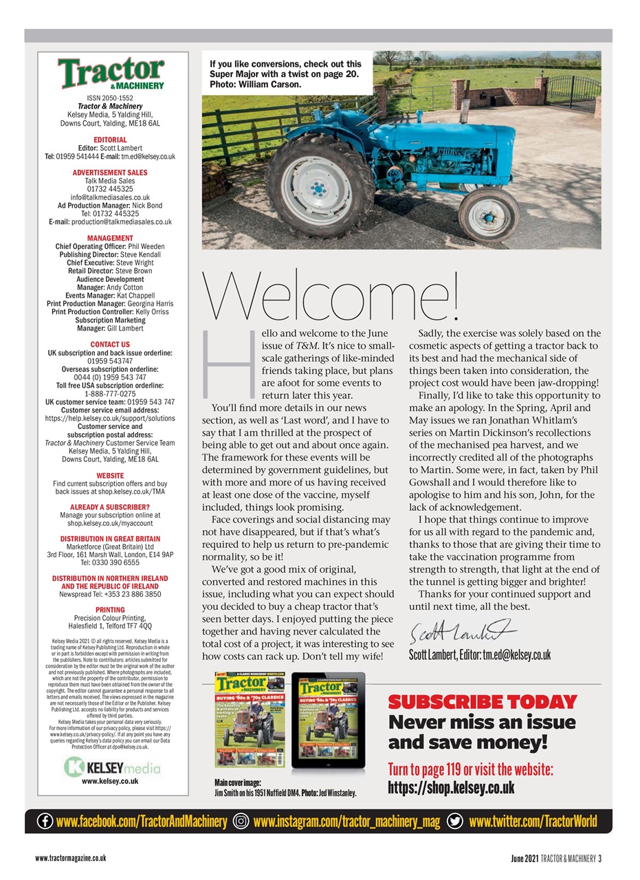 Tractor & Machinery Preview Pages