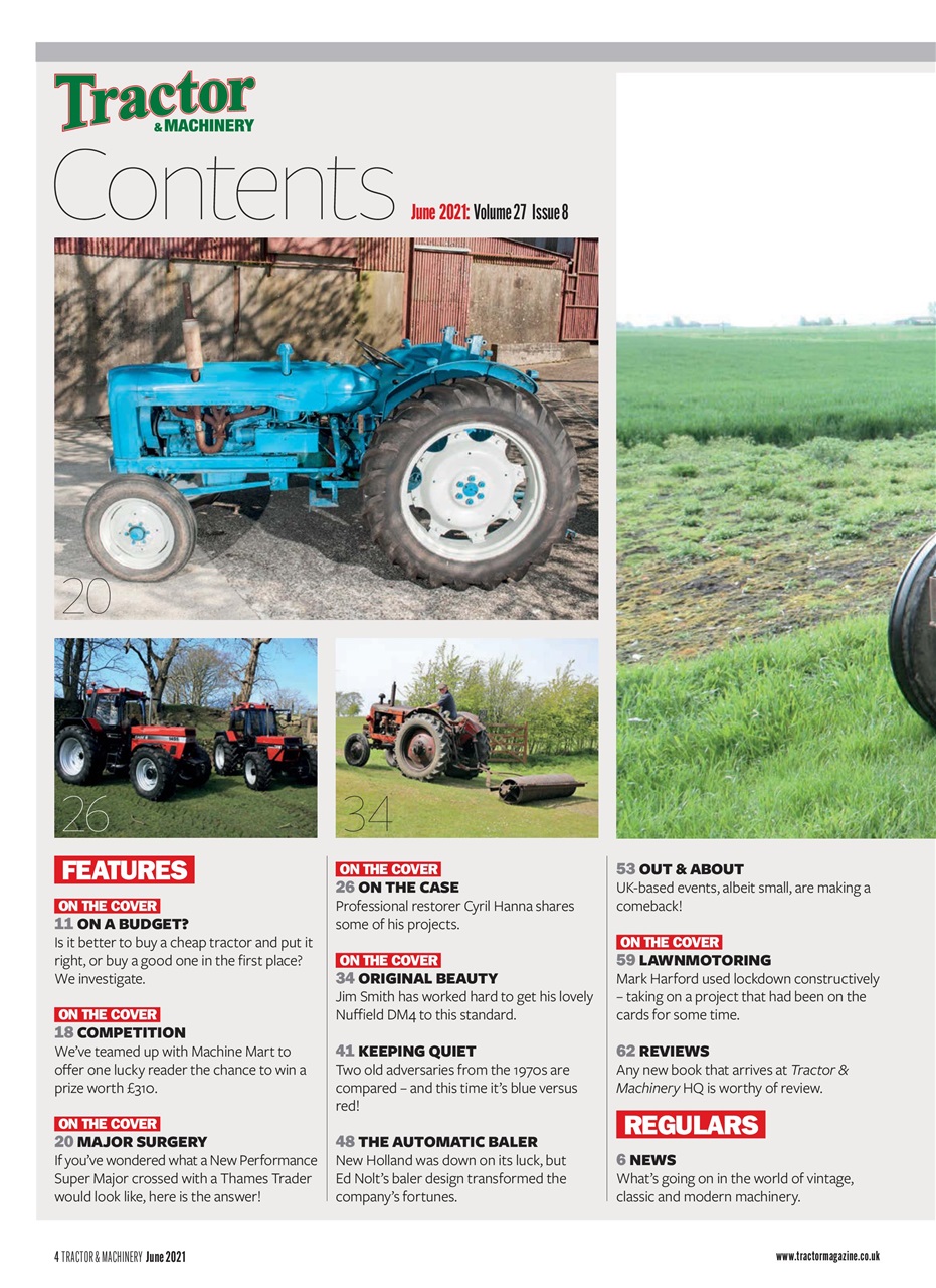Tractor & Machinery Preview Pages