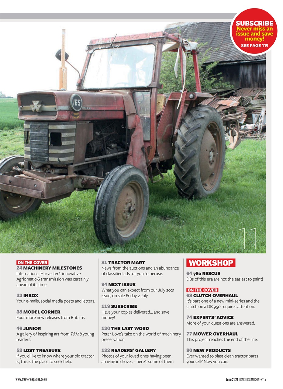 Tractor & Machinery Preview Pages