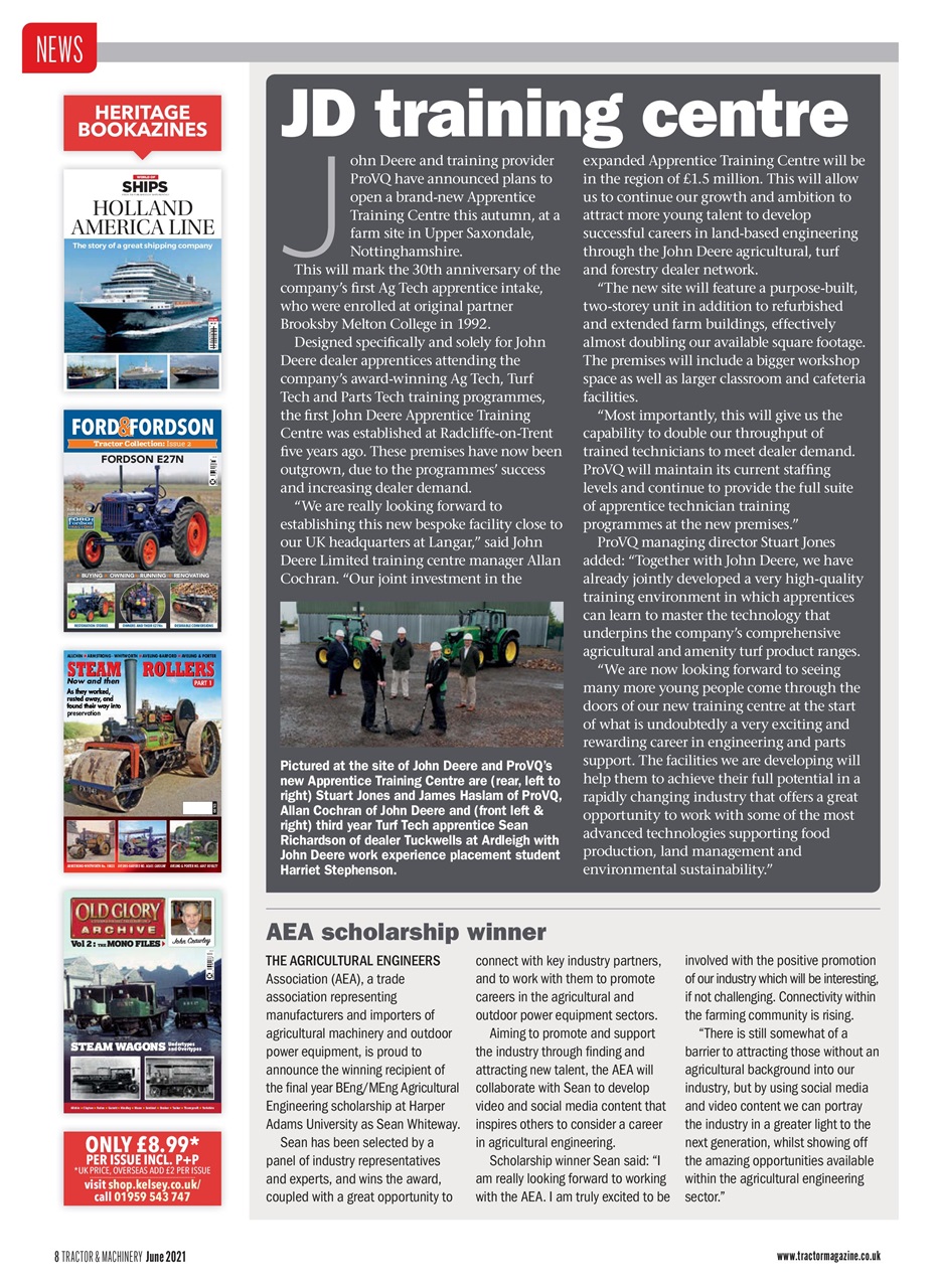 Tractor & Machinery Preview Pages