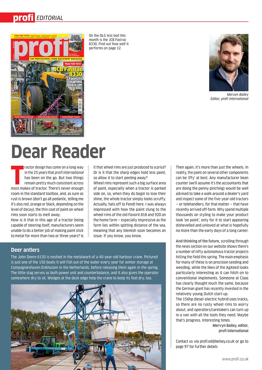Profi International Preview Pages