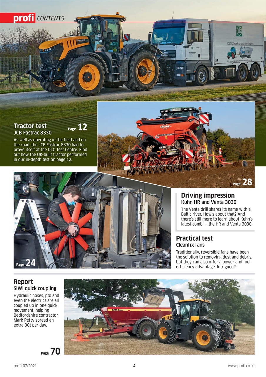 Profi International Preview Pages