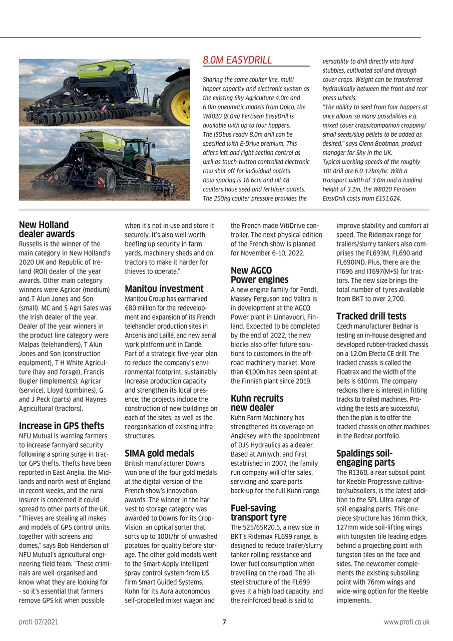 Profi International Preview Pages