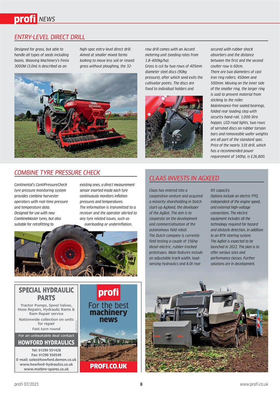 Profi International Preview Pages
