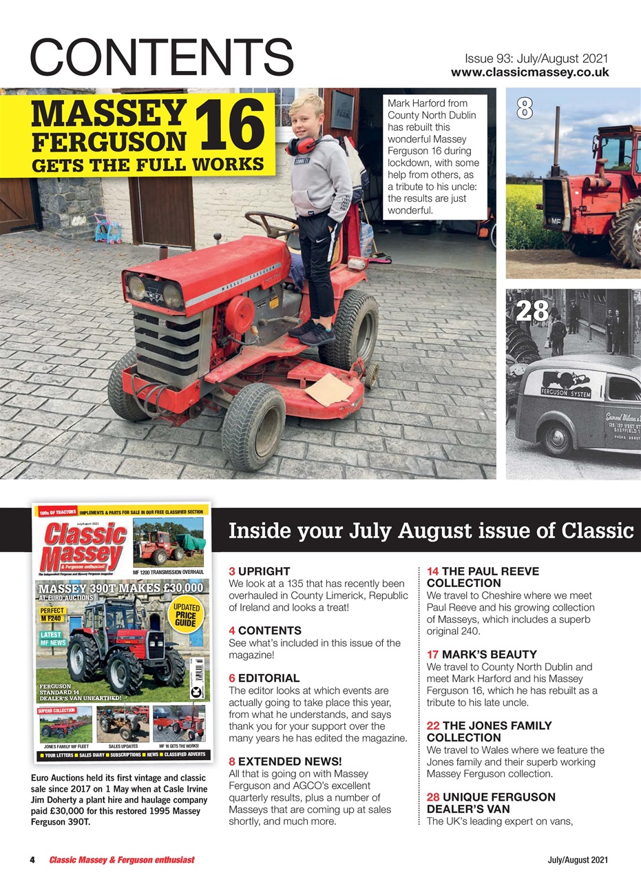 Classic Massey Preview Pages