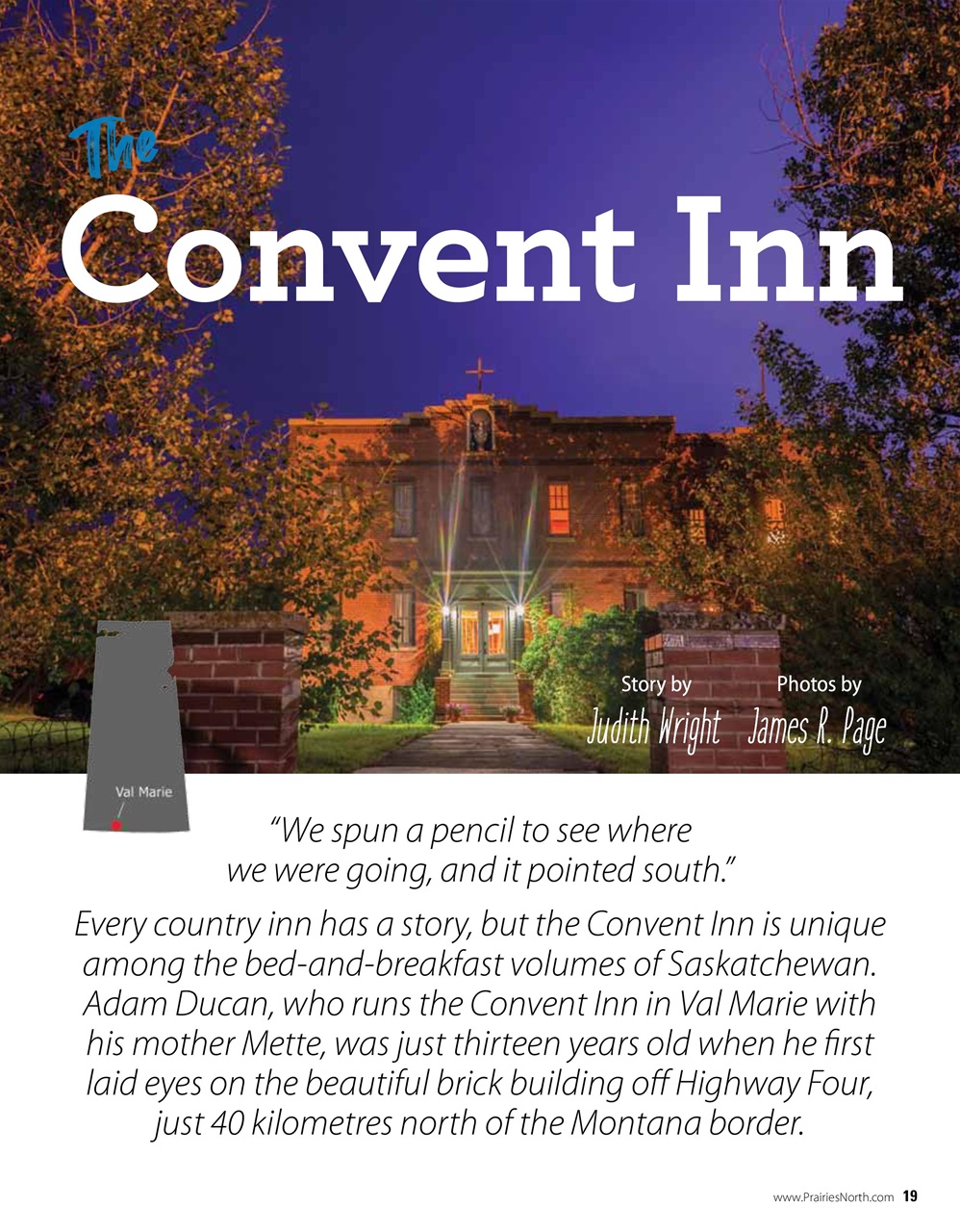 Prairies North Magazine Preview Pages