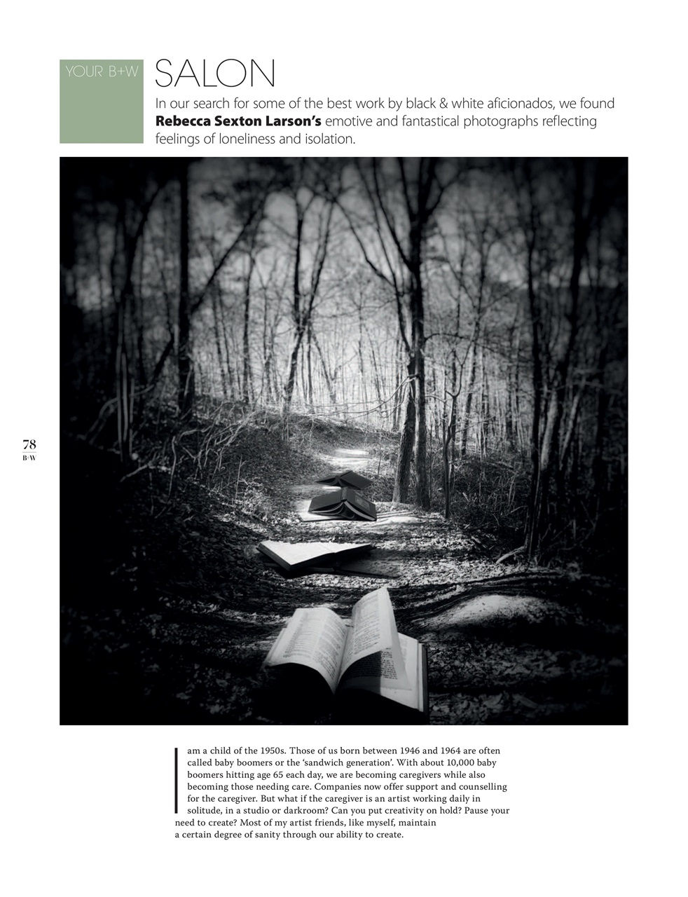 Black+White Photography Preview Pages