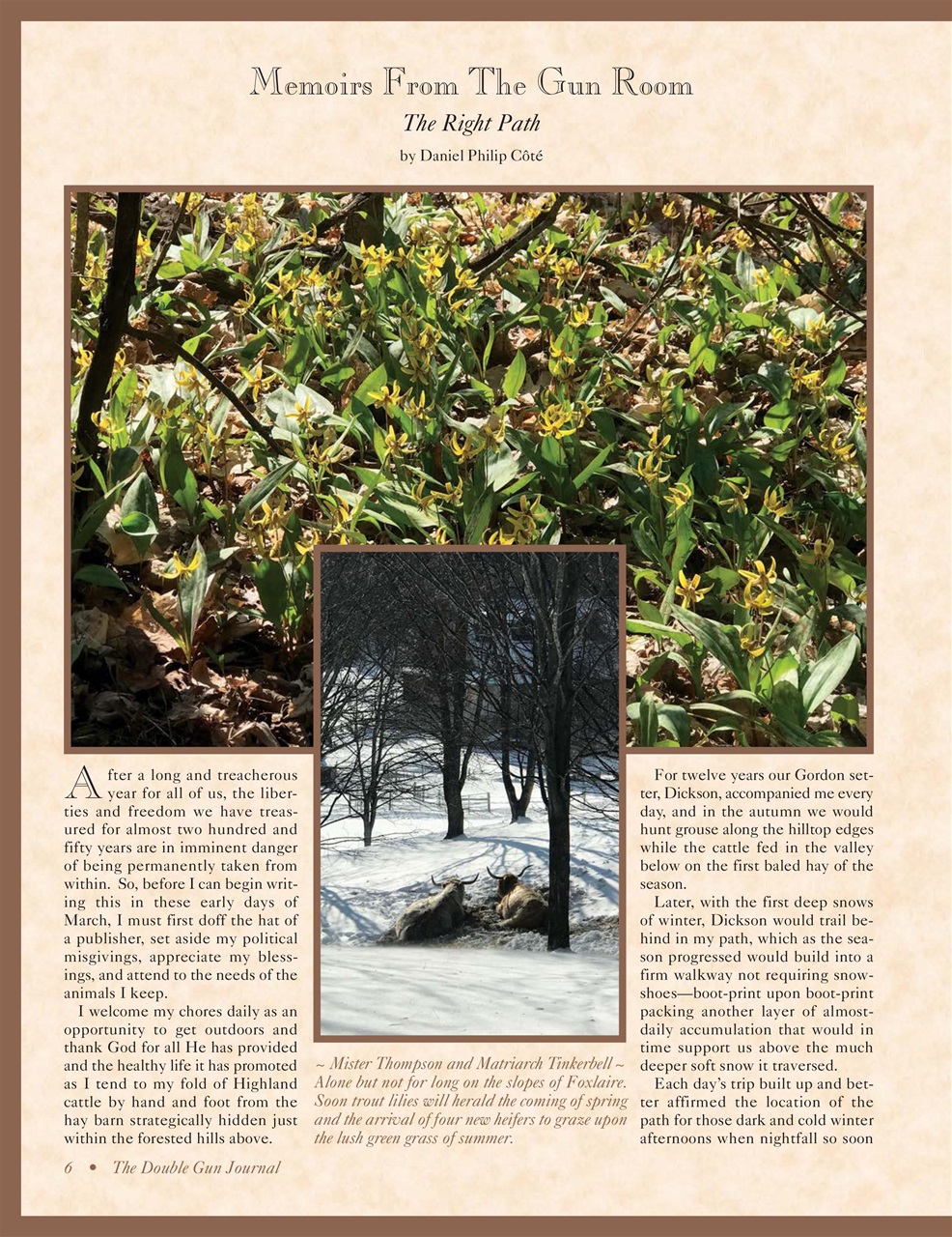 Double Gun Journal Preview Pages