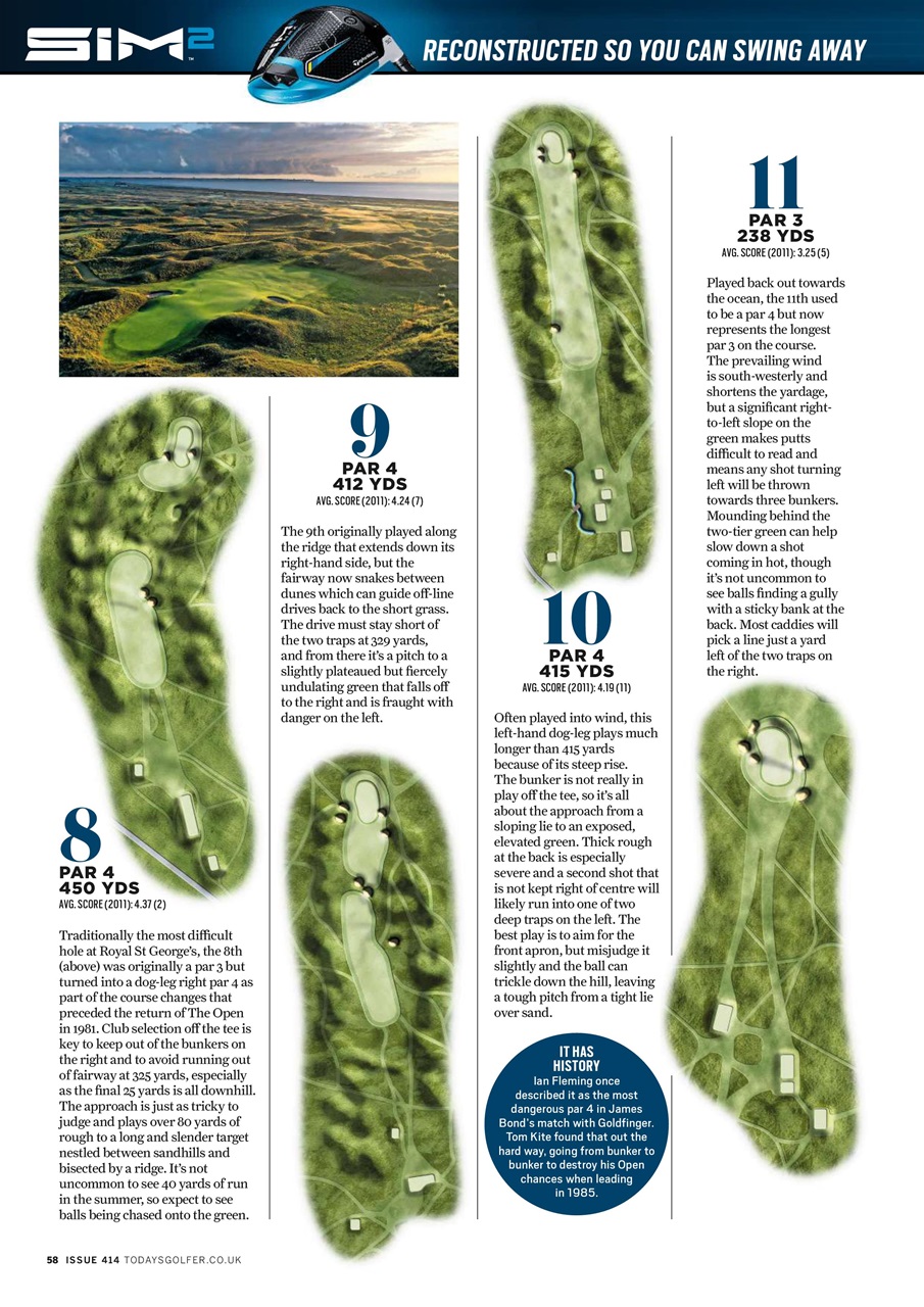 Today's Golfer Preview Pages