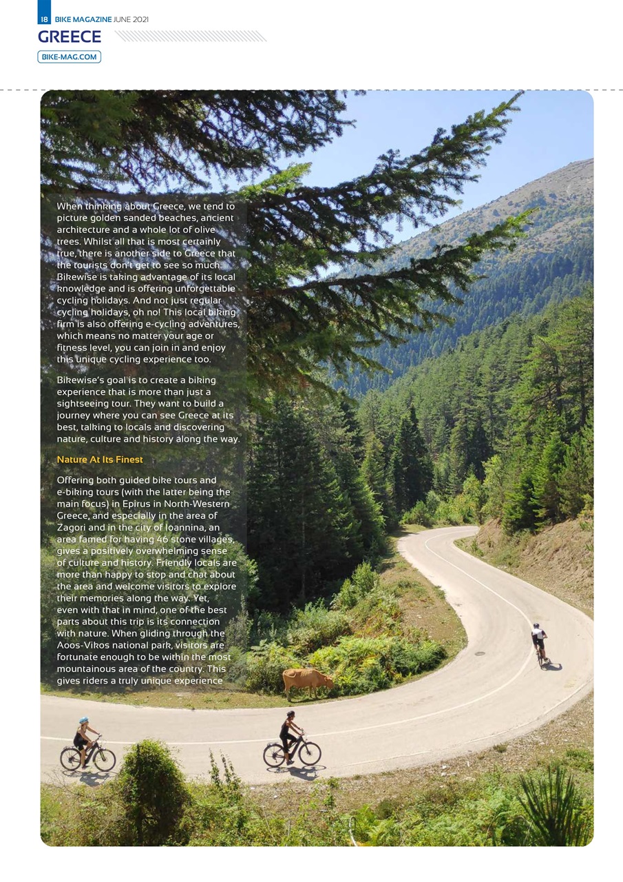 BIKE Magazine Preview Pages