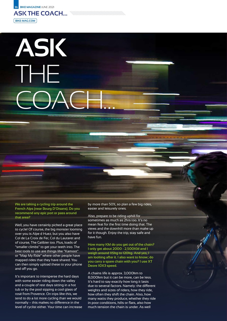 BIKE Magazine Preview Pages