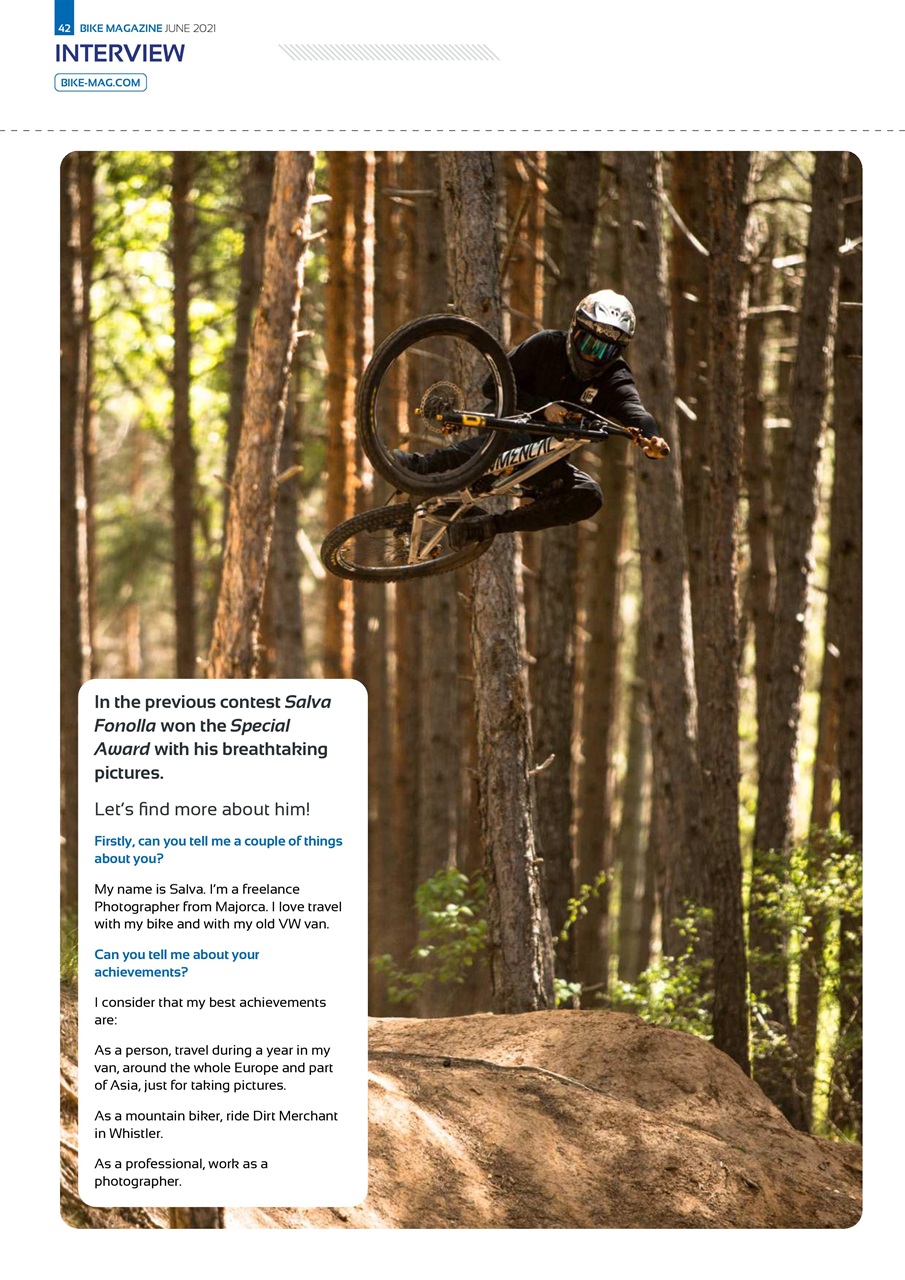 BIKE Magazine Preview Pages