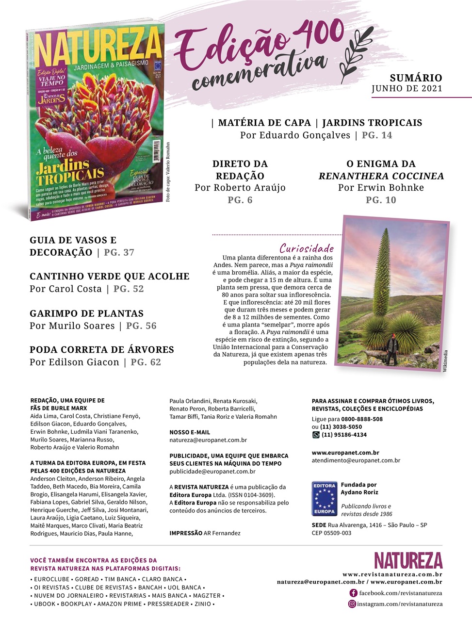 Natureza Preview Pages