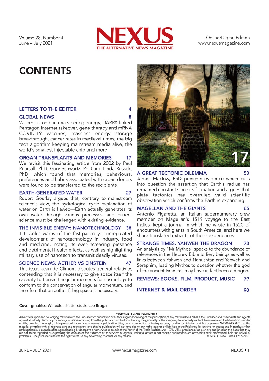 Nexus Magazine Preview Pages