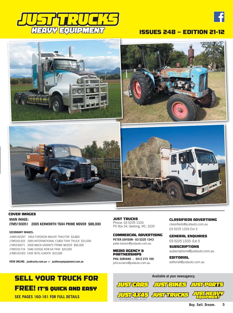 JUST TRUCKS Preview Pages