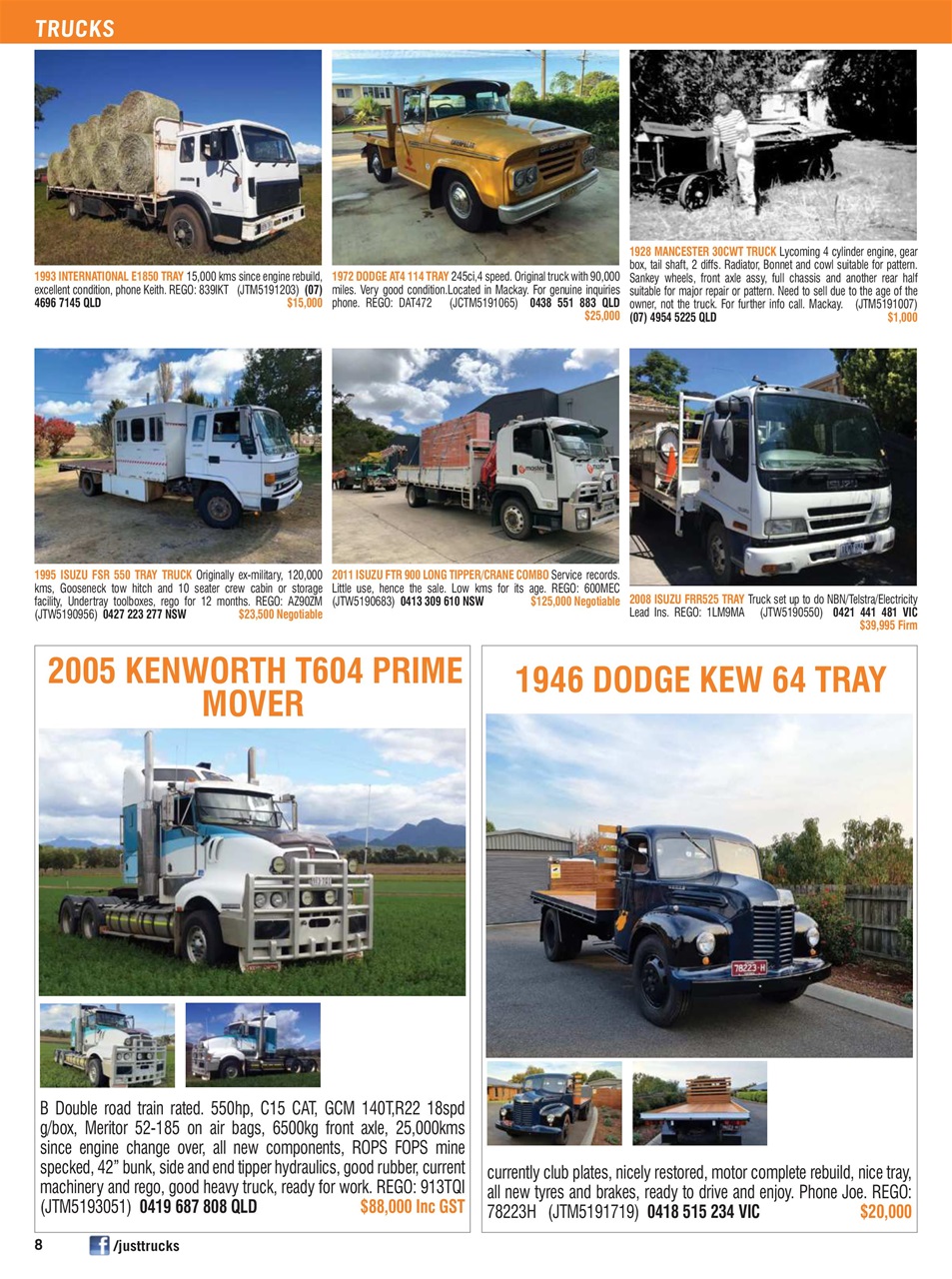 JUST TRUCKS Preview Pages