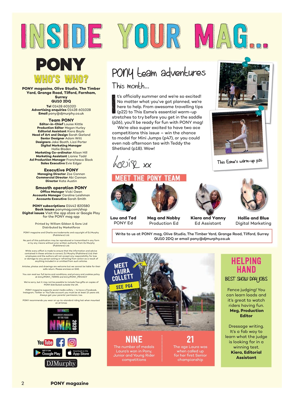 Pony Magazine Preview Pages
