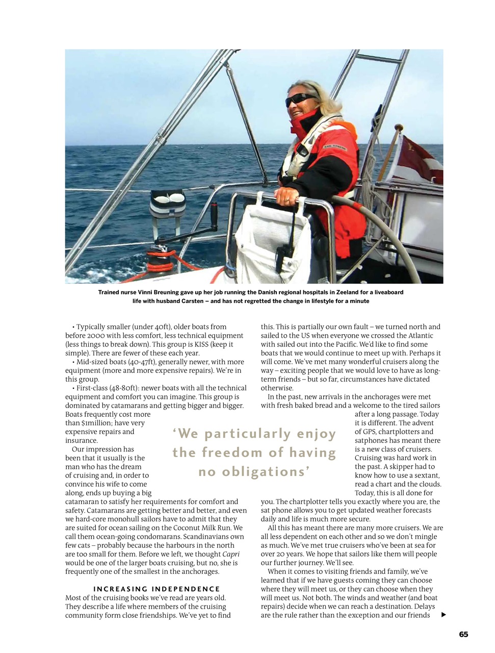 Yachting World Preview Pages
