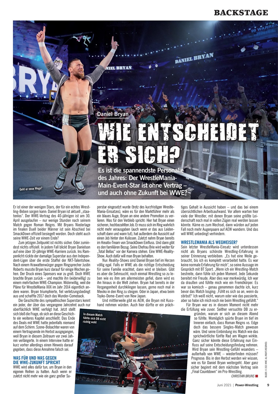 Power-Wrestling Preview Pages