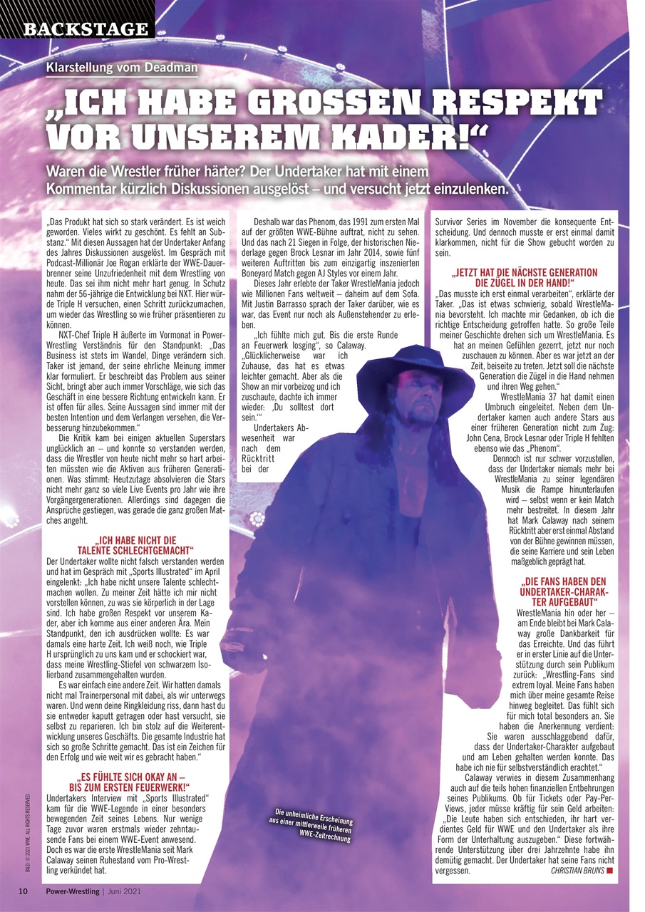 Power-Wrestling Preview Pages