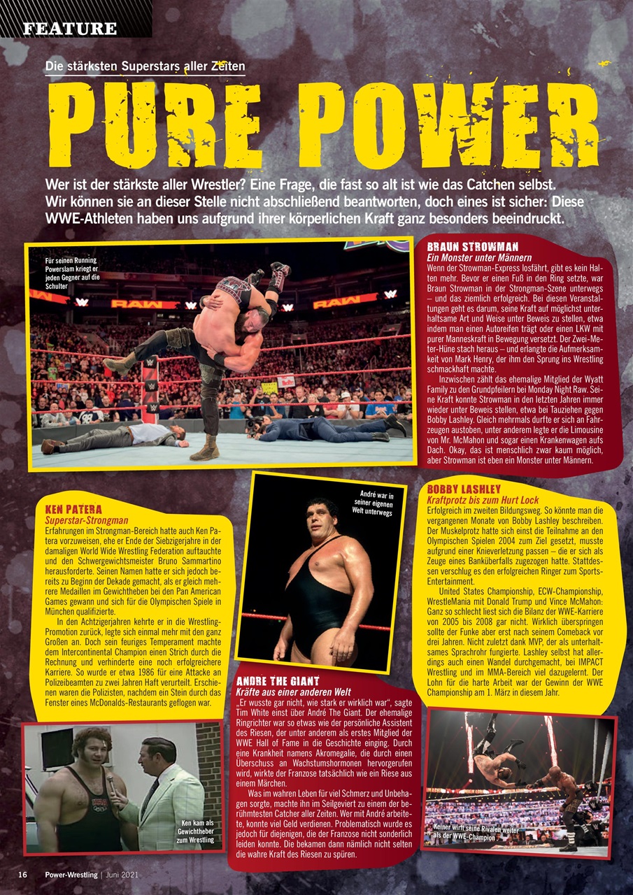 Power-Wrestling Preview Pages