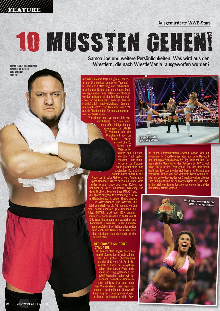 Power-Wrestling Preview Pages