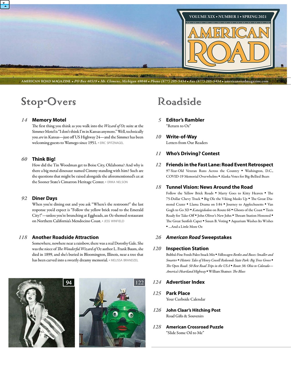 American Road Preview Pages