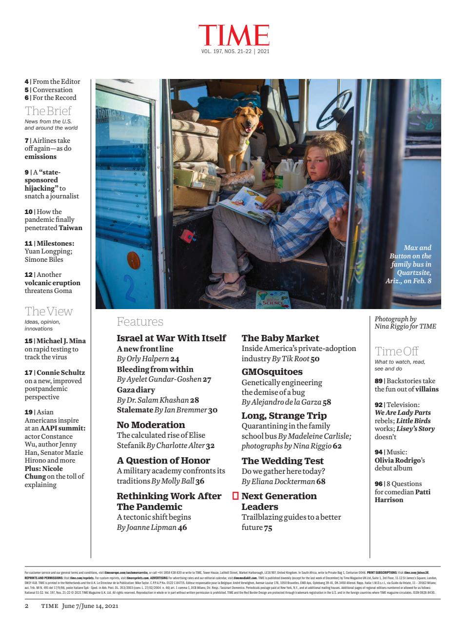 TIME Magazine Europe Preview Pages