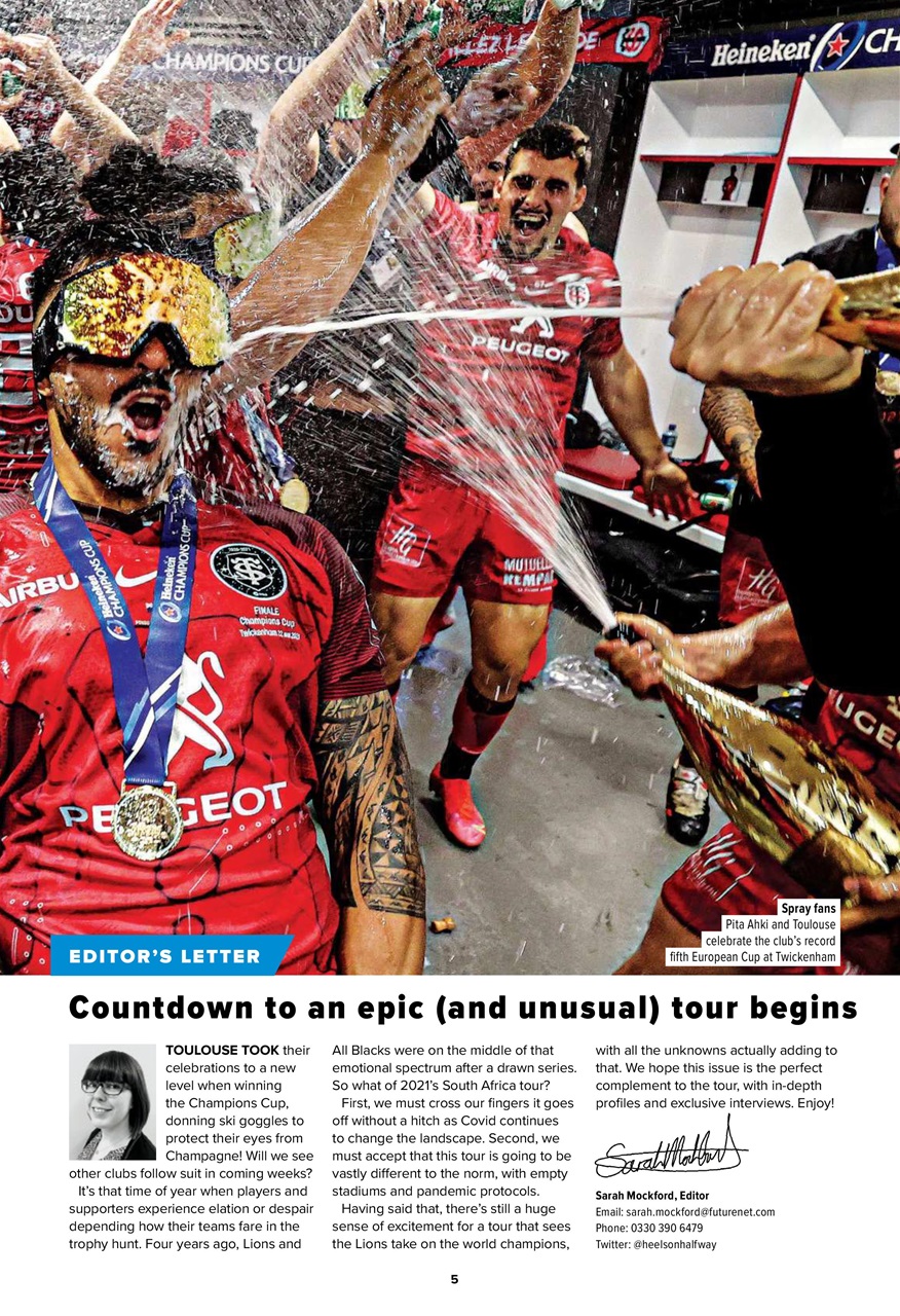 Rugby World Preview Pages
