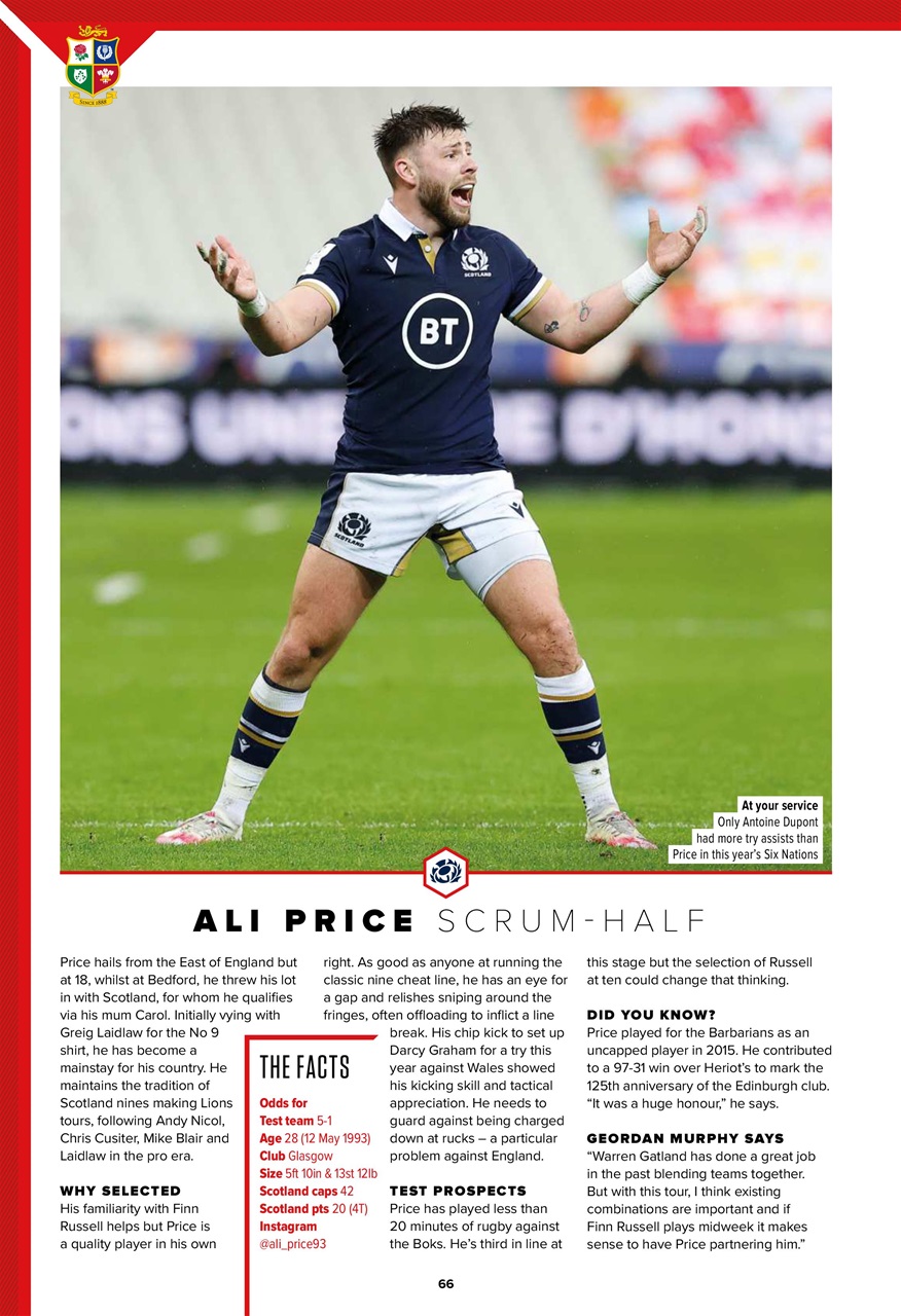 Rugby World Preview Pages